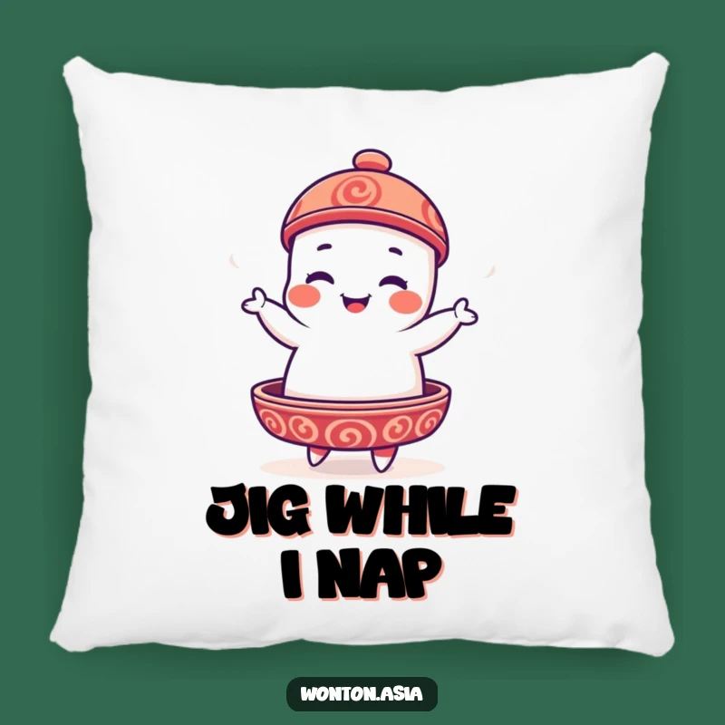 Funny Dim Sum Platter Pillow: Soft Playful Comfort, Perfect Cozy Gift!
