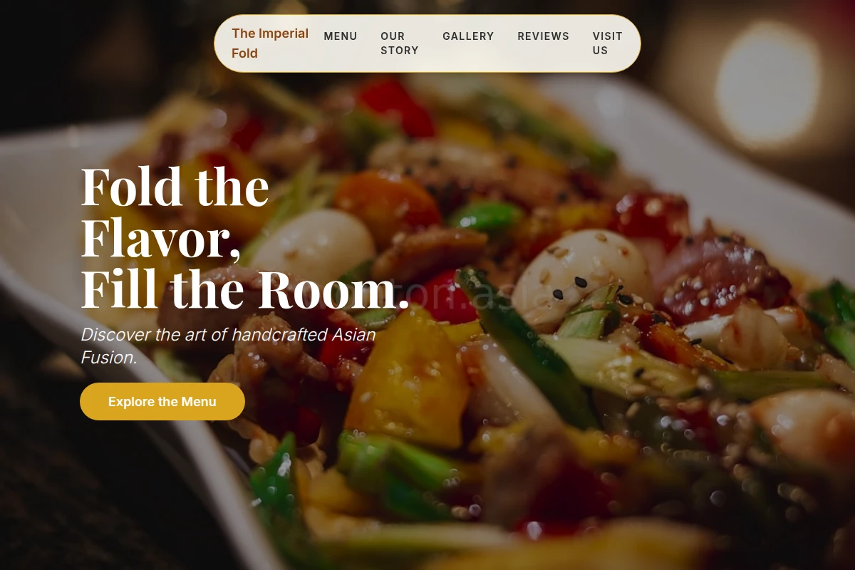 Wonton Asian Fusion Food