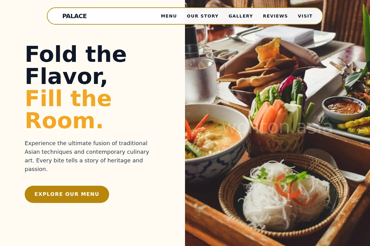 Palace Asian Fusion Food