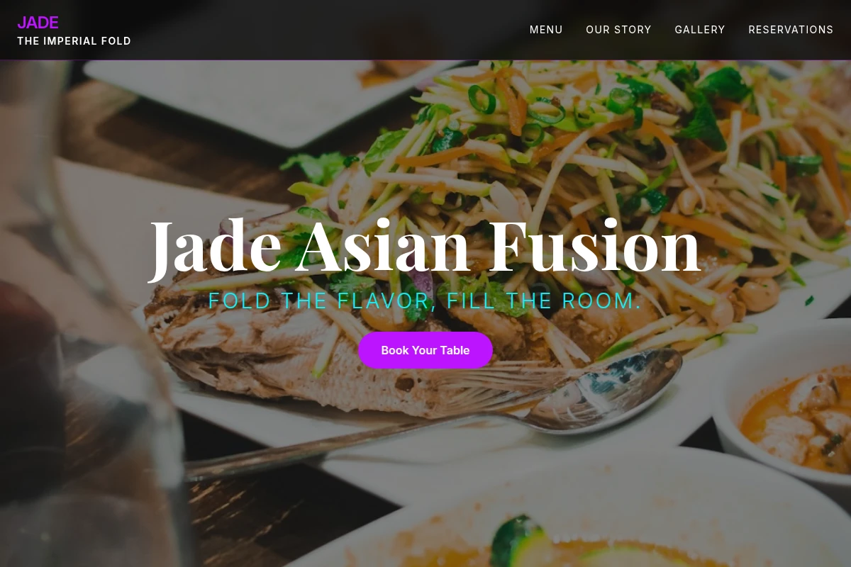 Jade Asian Fusion Food