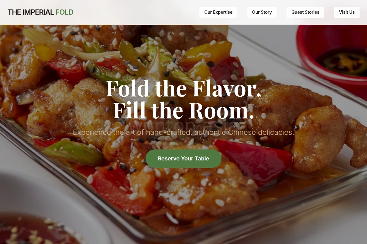 Artisan Chinese Food