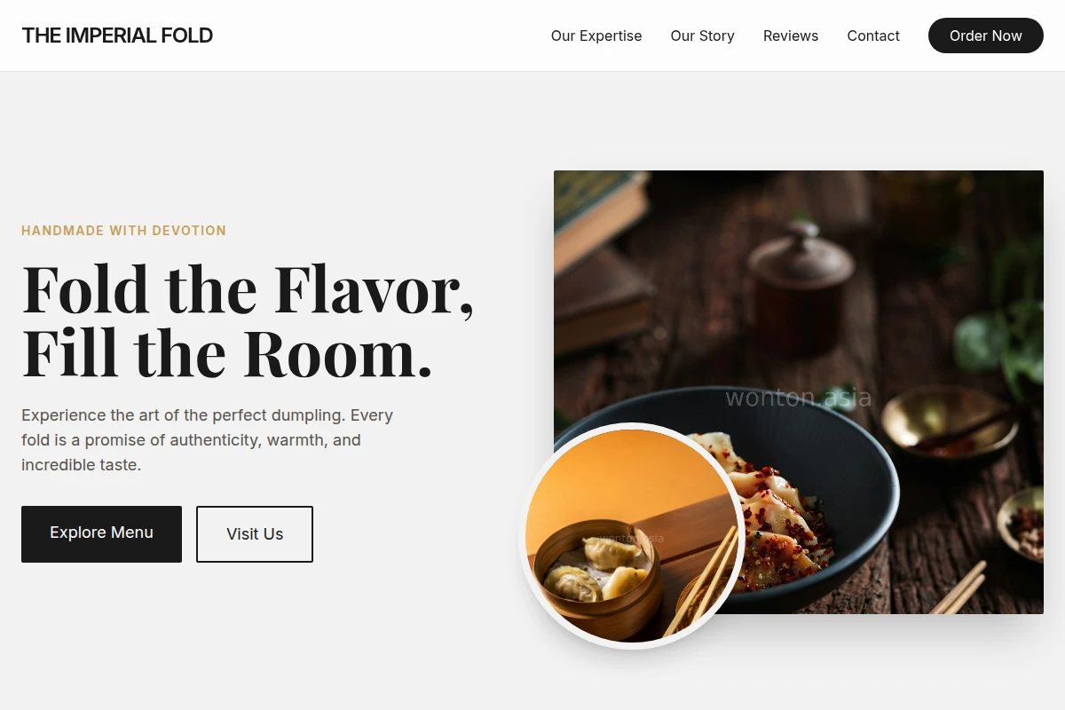 Handmade Dumplings