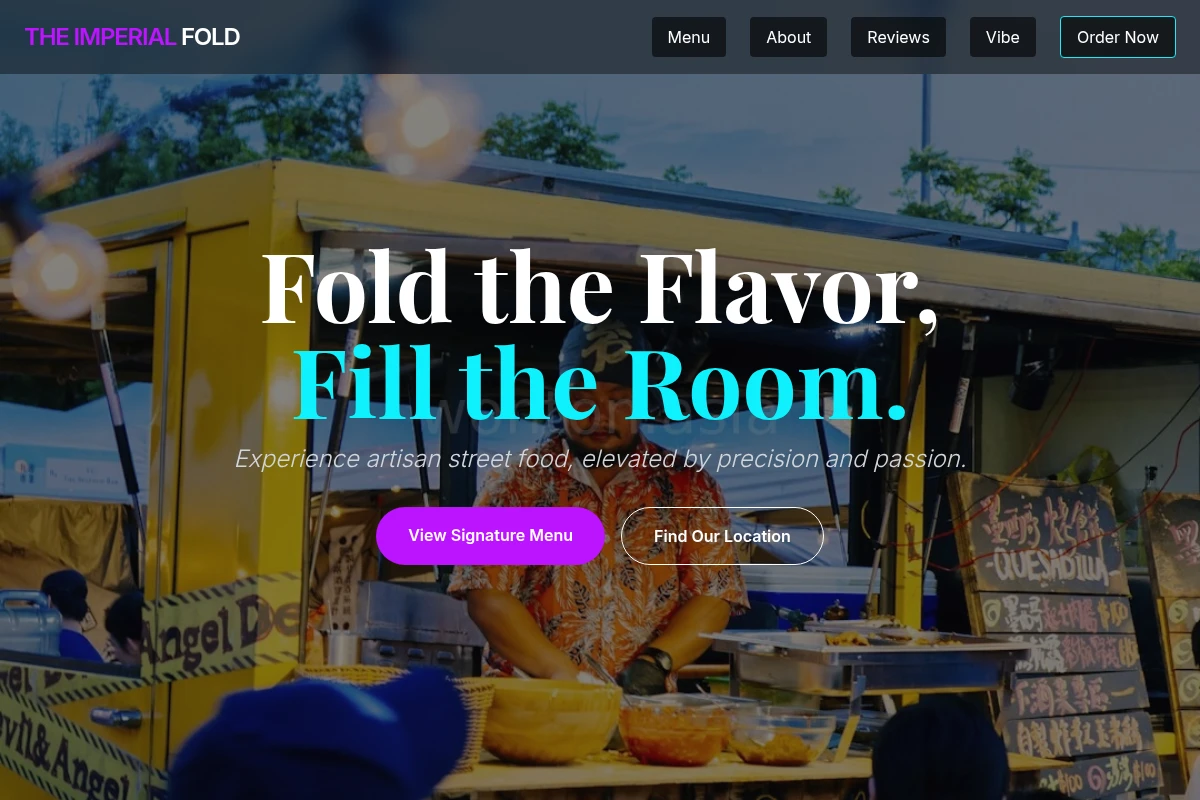 Artisan Food Truck