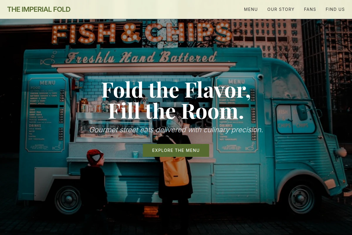 Market Food Truck
