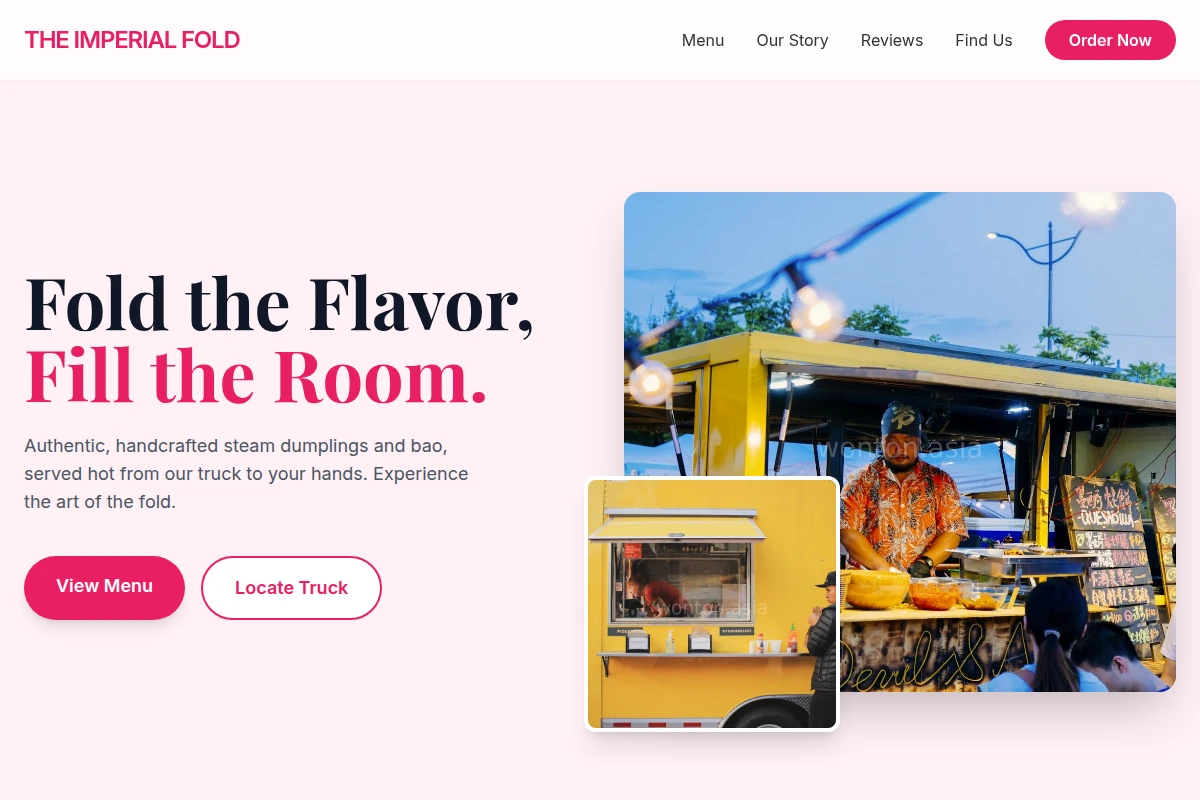 Steam Food Truck