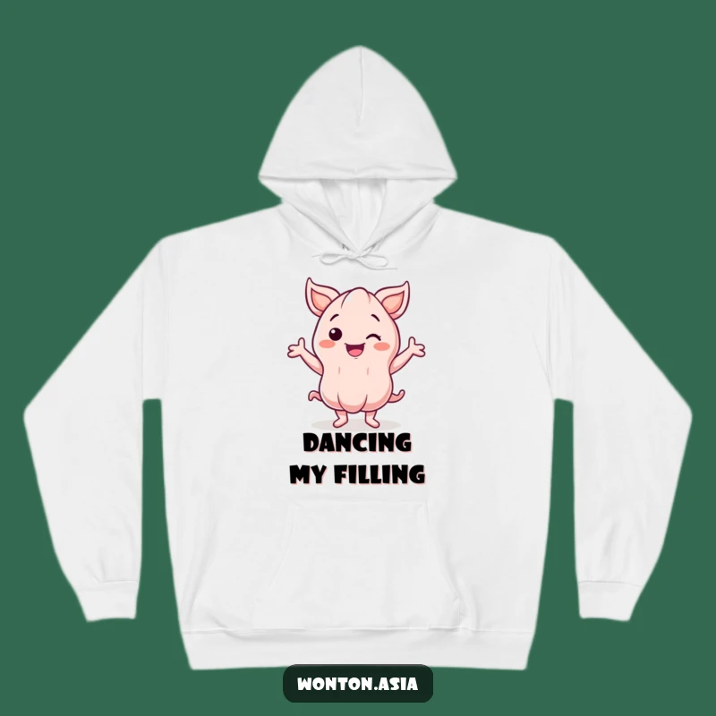 Funny Dancing Wonton Hoodie: Cozy Moves, Fun Vibes!